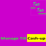 Manage till cash-up