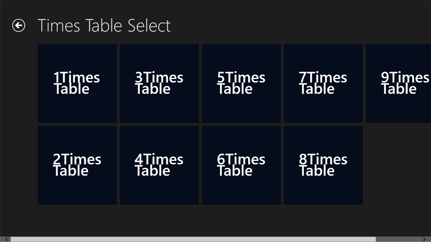 #2. Multiplication times table (Windows) De: CryEarth