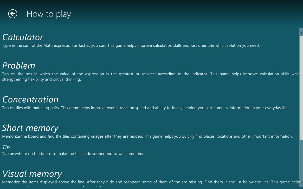 #5. Brain Calculator (Windows) By: Phenoman Solutions