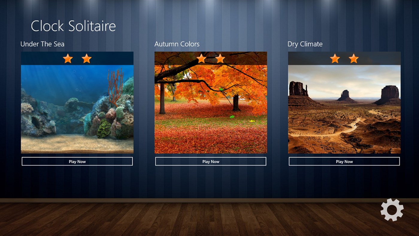 #1. Clock Solitaire (Windows) By: Larocque