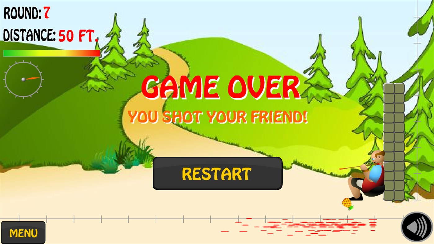 #6. Shoot The Pineapple (Windows) Podle: minigame365