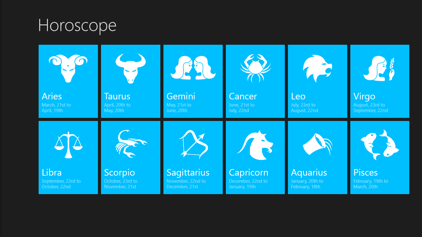Дейли хоро гороскоп. Daily Horoscope. Дизайн приложения гороскоп. Windows гороскоп. Horoscope айфон.