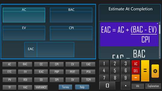 PMP Calculator screenshot 8