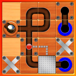 Marble Mania – latest action puzzle game; guide the rolling silver sphere ball through the labyrinth board maze