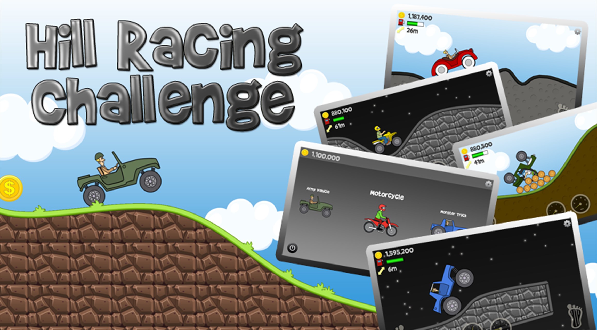 Hill Racing Challenge — Приложения Майкрософт