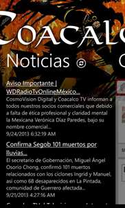 Coacalco TV | Television por Internet screenshot 2