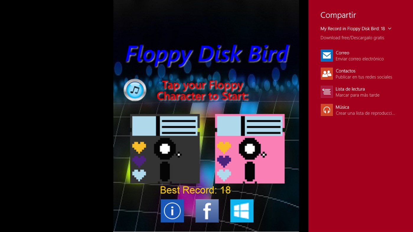 #5. Floppy Disk Bird (Windows) 由: LRPSoft