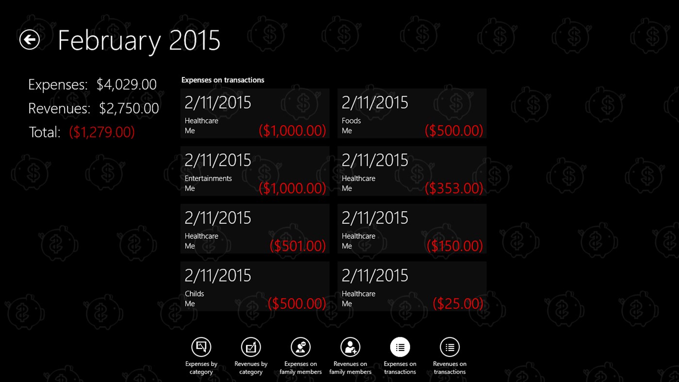 #6. FamilyBudget (Windows) di: Geo HOG