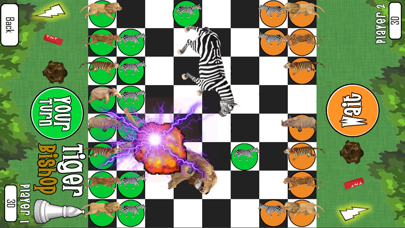 #7. Animal Chess 3D (Windows) بواسطة: The Interactive Studio