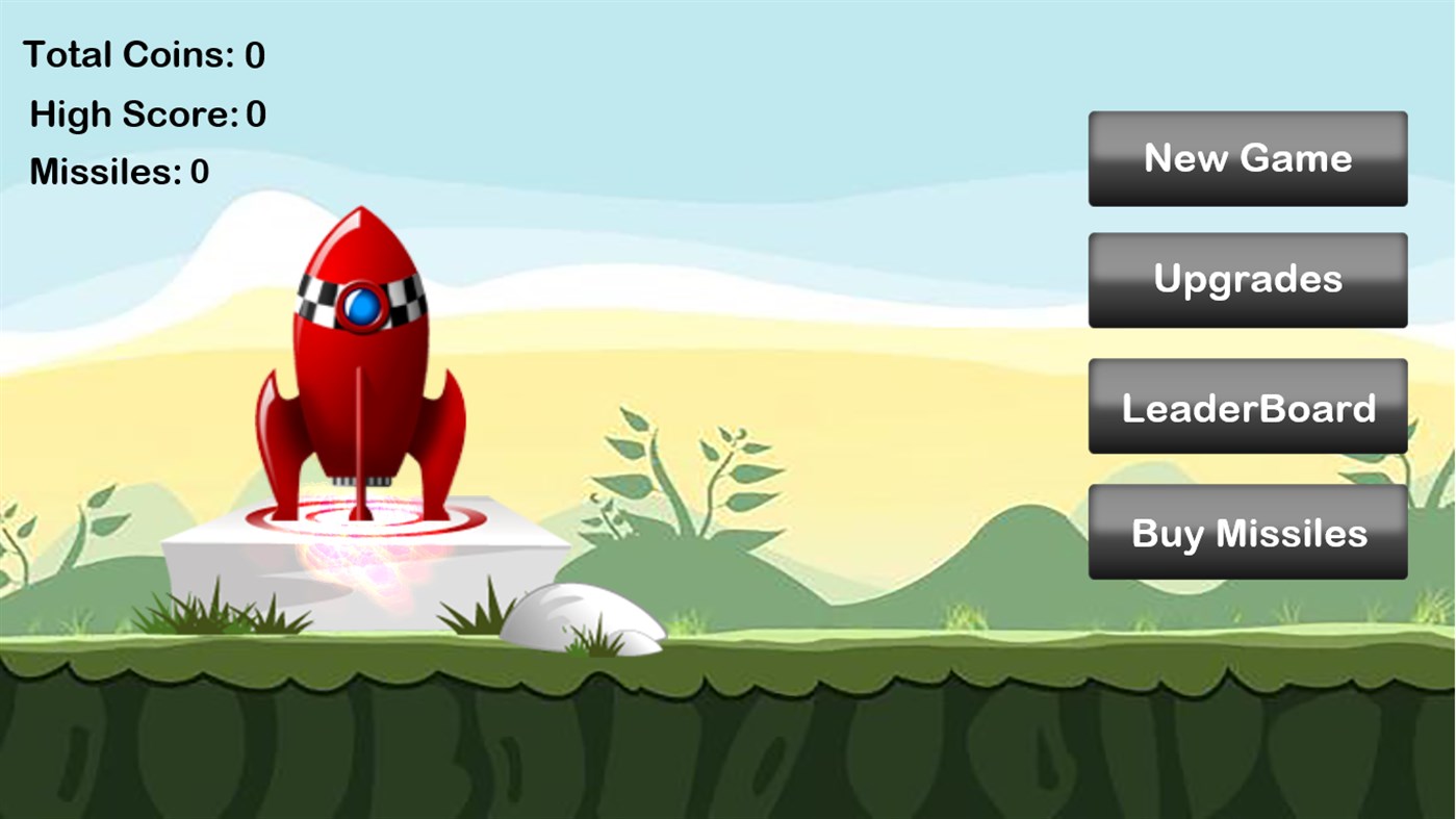 #1. Rocket Fighter (Windows) โดย: Rafeh Jamil