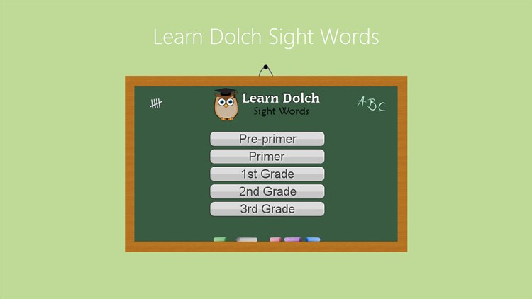 Learn Dolch Sight Words - PC - (Windows)