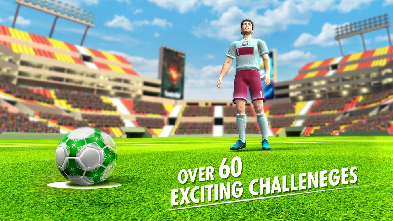 Football World League 3D: Penalty Flick Champions Cup 14 (Soccer)