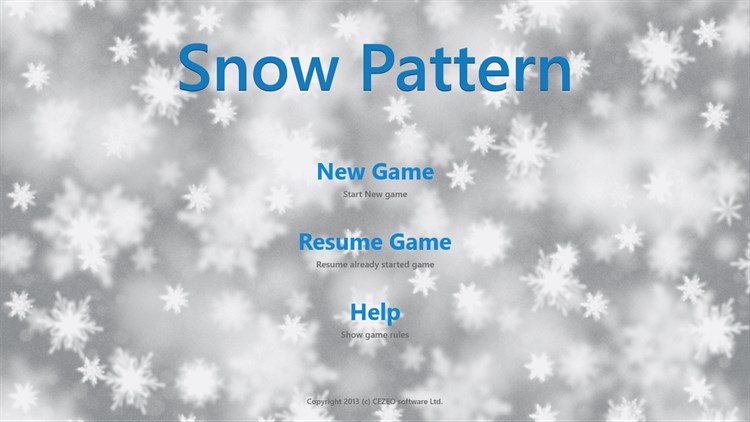 Snow Pattern - PC - (Windows)