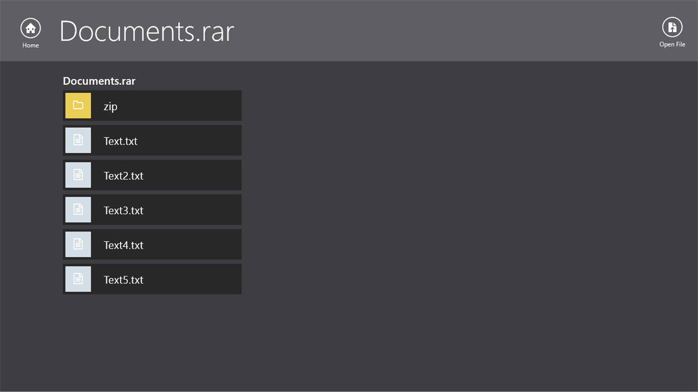 #3. Easy Zip (Windows) 由: dishantshah