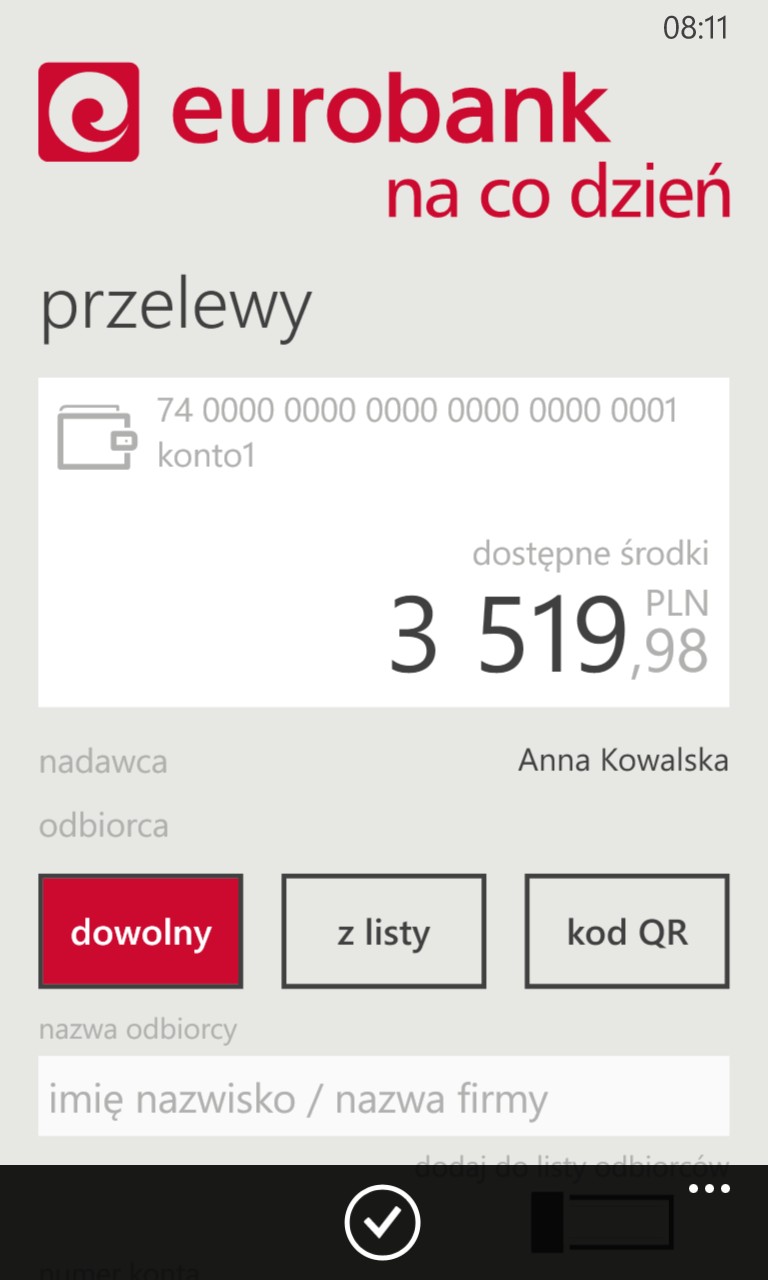 Screenshot 4 eurobank mobile windows