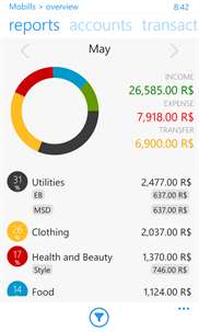 Mobills Personal Finances screenshot 5