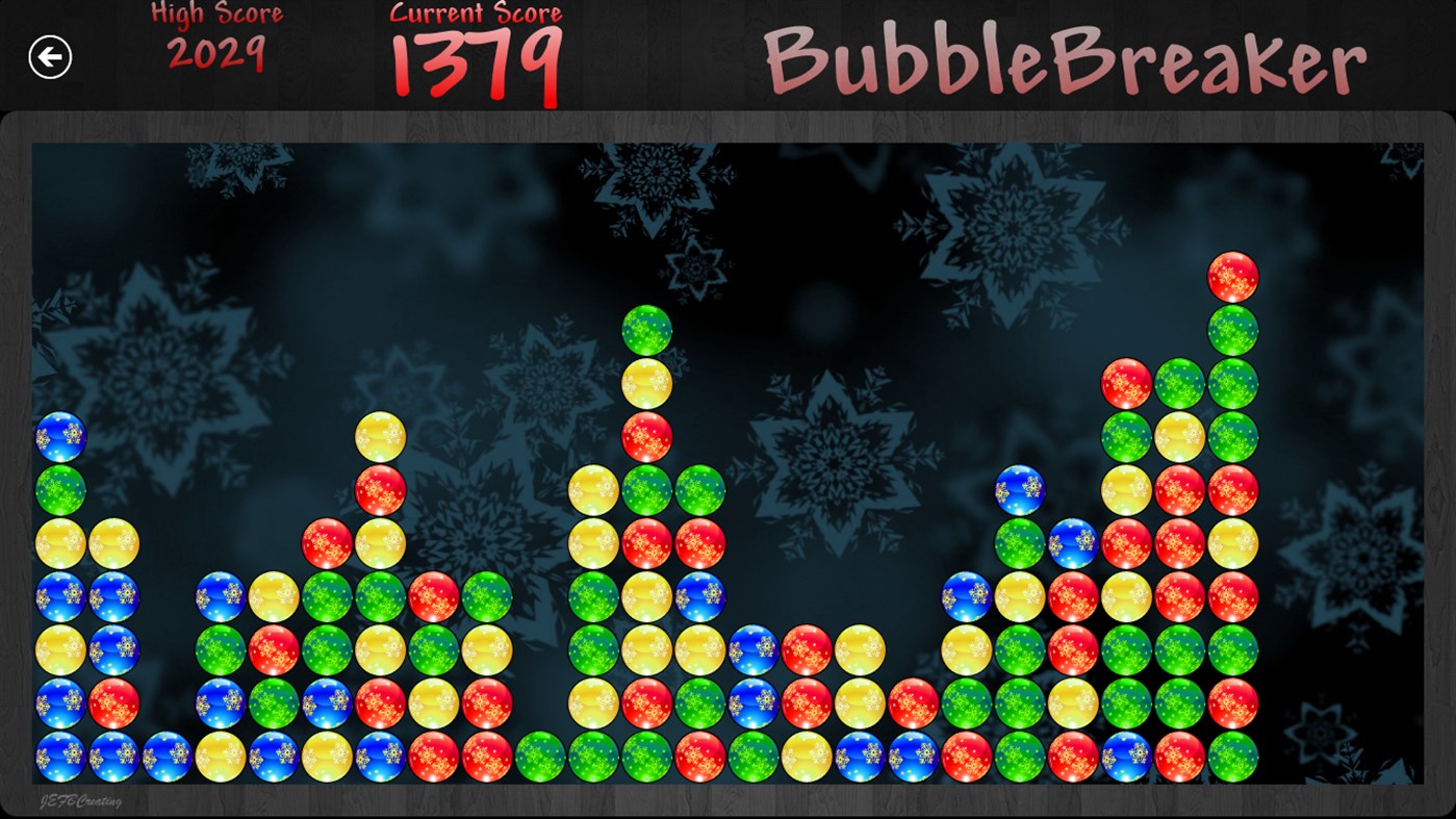 #4. Bubble Breaker 10 (Windows) Podle: JEFBCreating