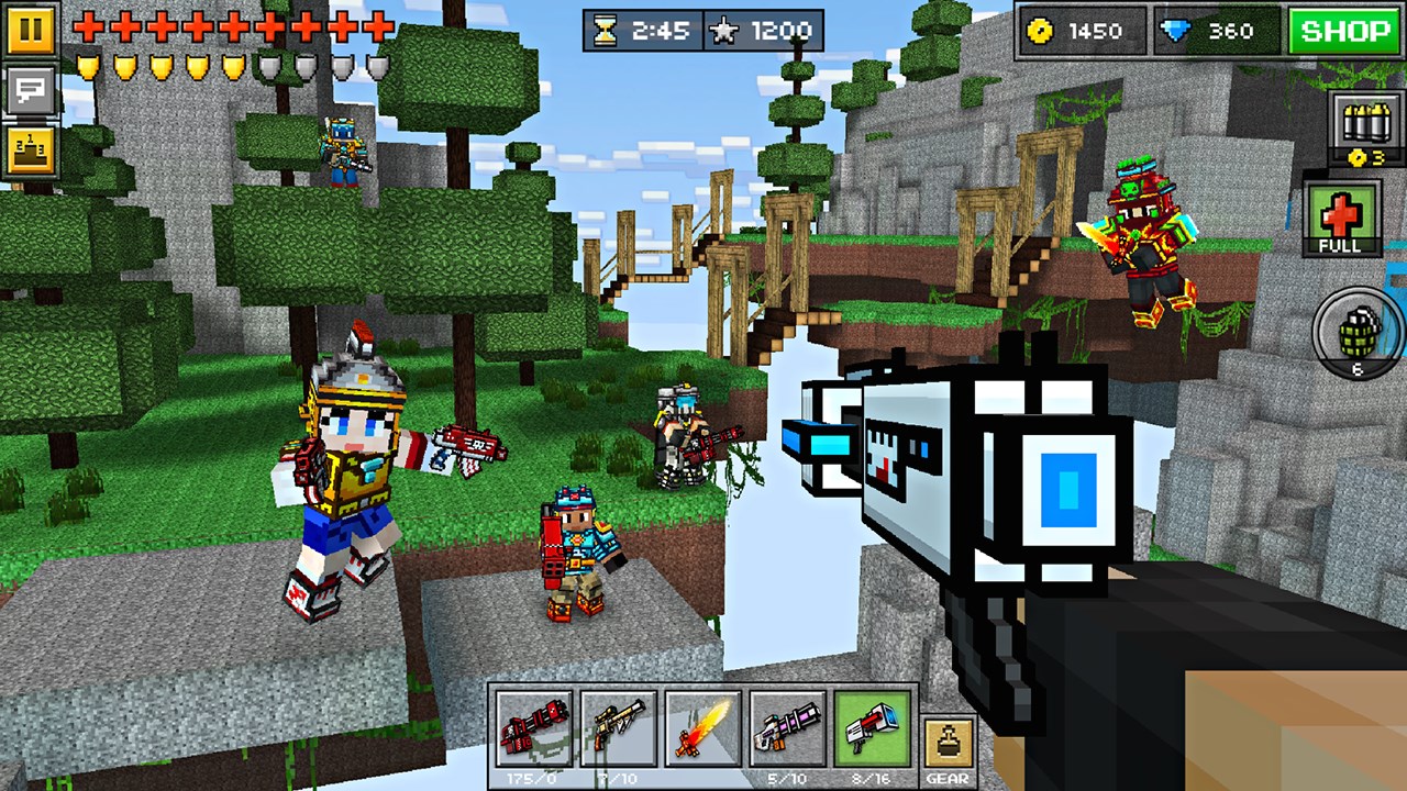 [Game windows phone] pixel gun 3D