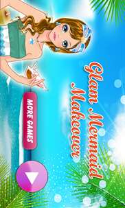Glam Mermaid Girl Makeover screenshot 1