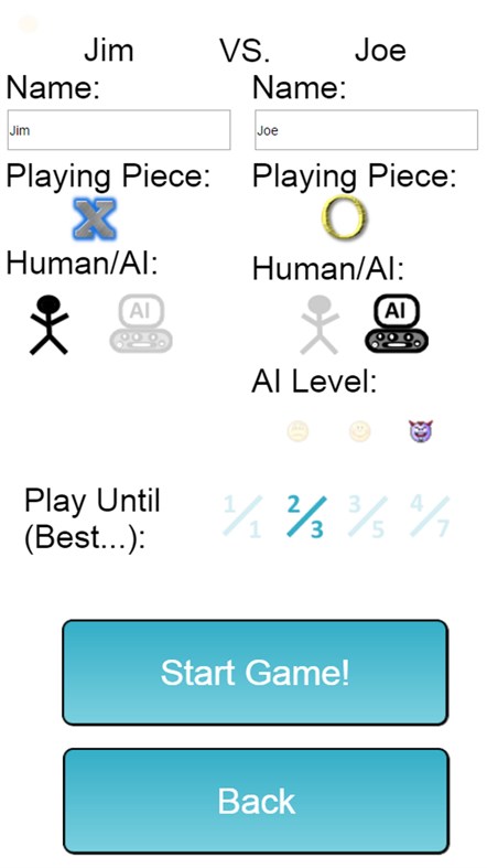#6. Tic Tac Toe U (Windows) 由: HE Dev