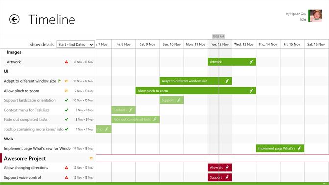 ms office timeline template