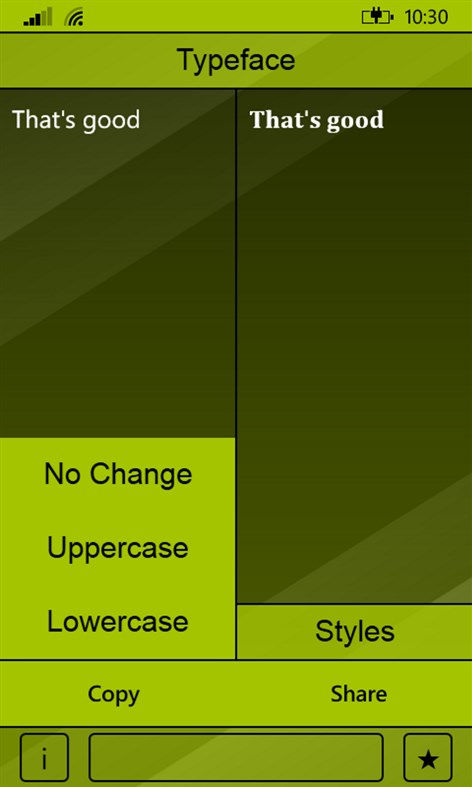 #5. Typeface (Windows) Podle: zFunx