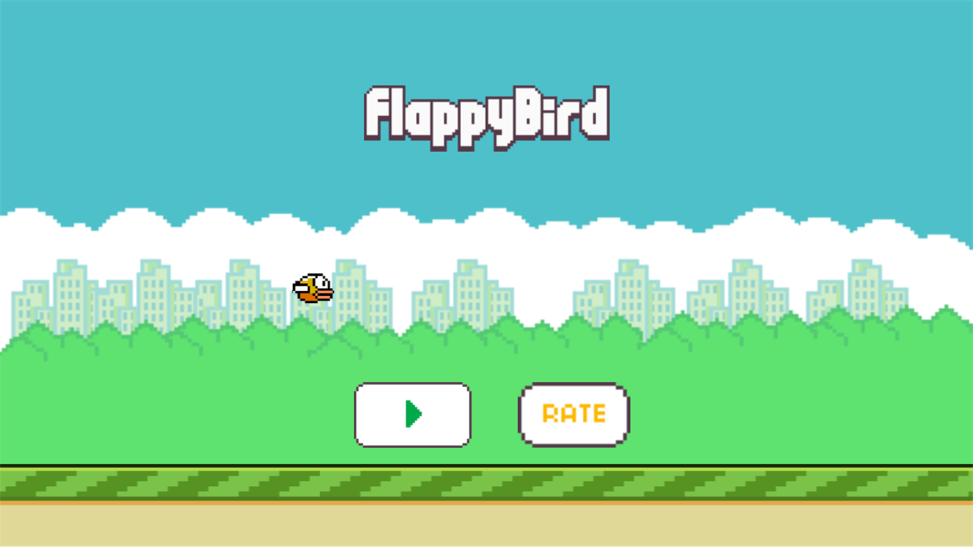 #1. Flappy Bird (Windows) Av: Saraf