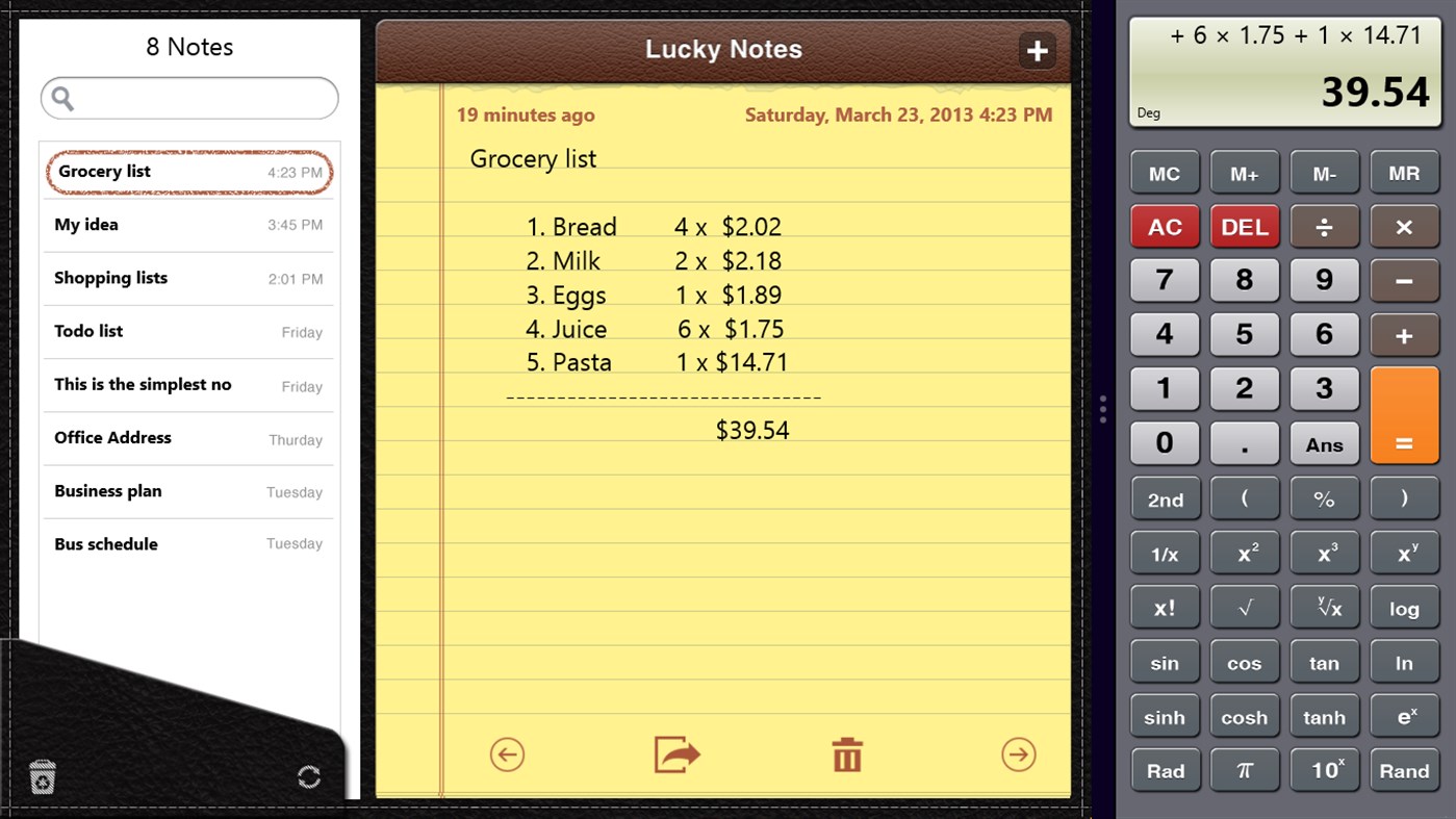 #5. Lucky Calculator (Windows) 来自: IPT International Technologies Corporation.