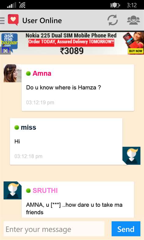 Chat Rooms Flirt, Dating,Fight Screenshots 1