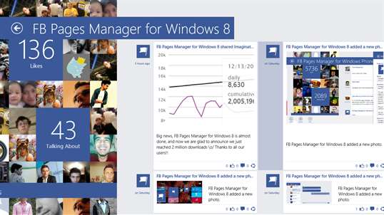 Pages Manager for Facebook Full screenshot 2