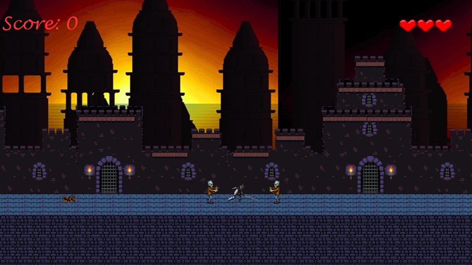 Knight vs. Zombies (Windows) Bởi: Matthew Gilmore
