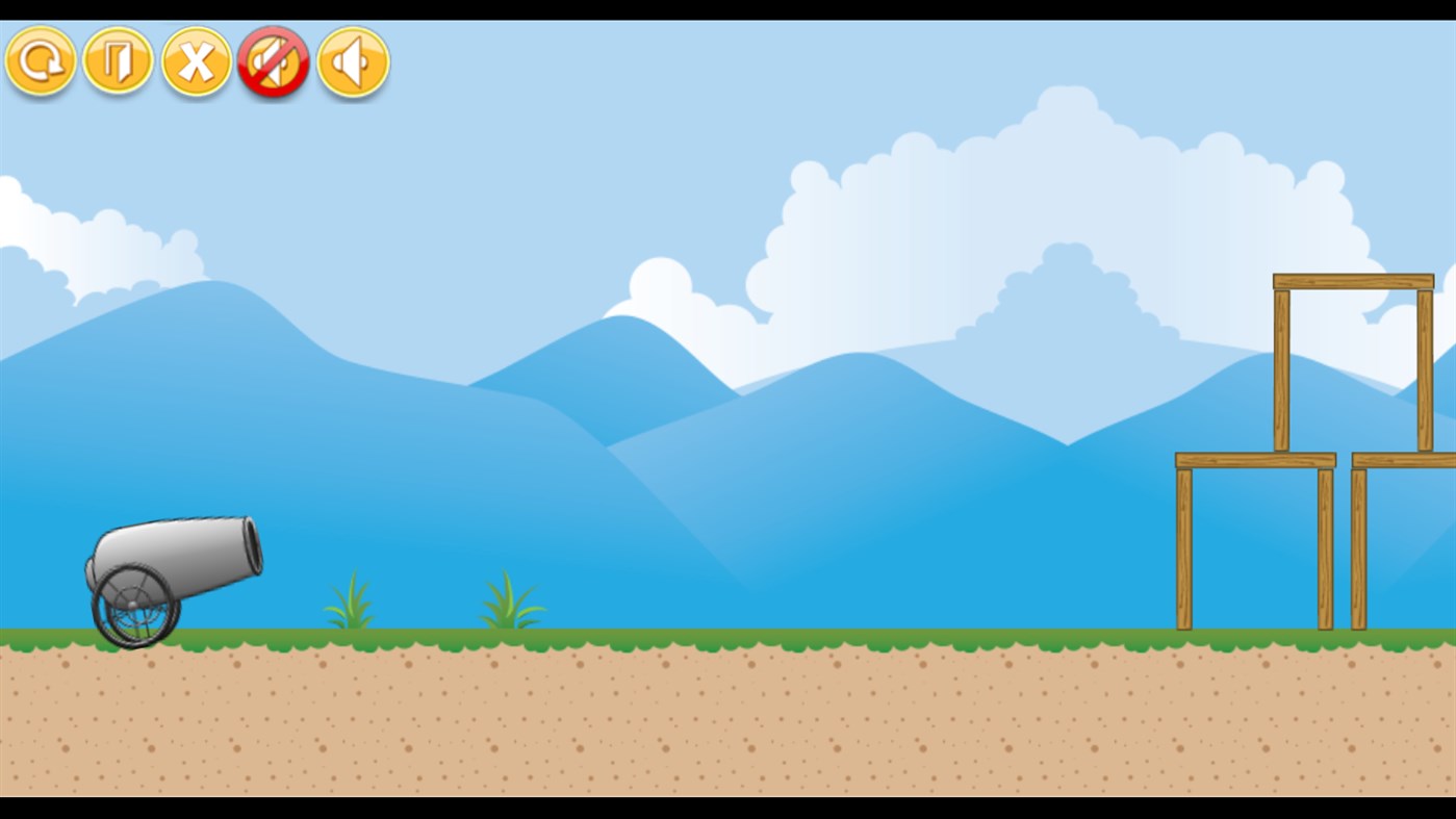 #1. Rock Cannon (Windows) Podle: Deertay Studios