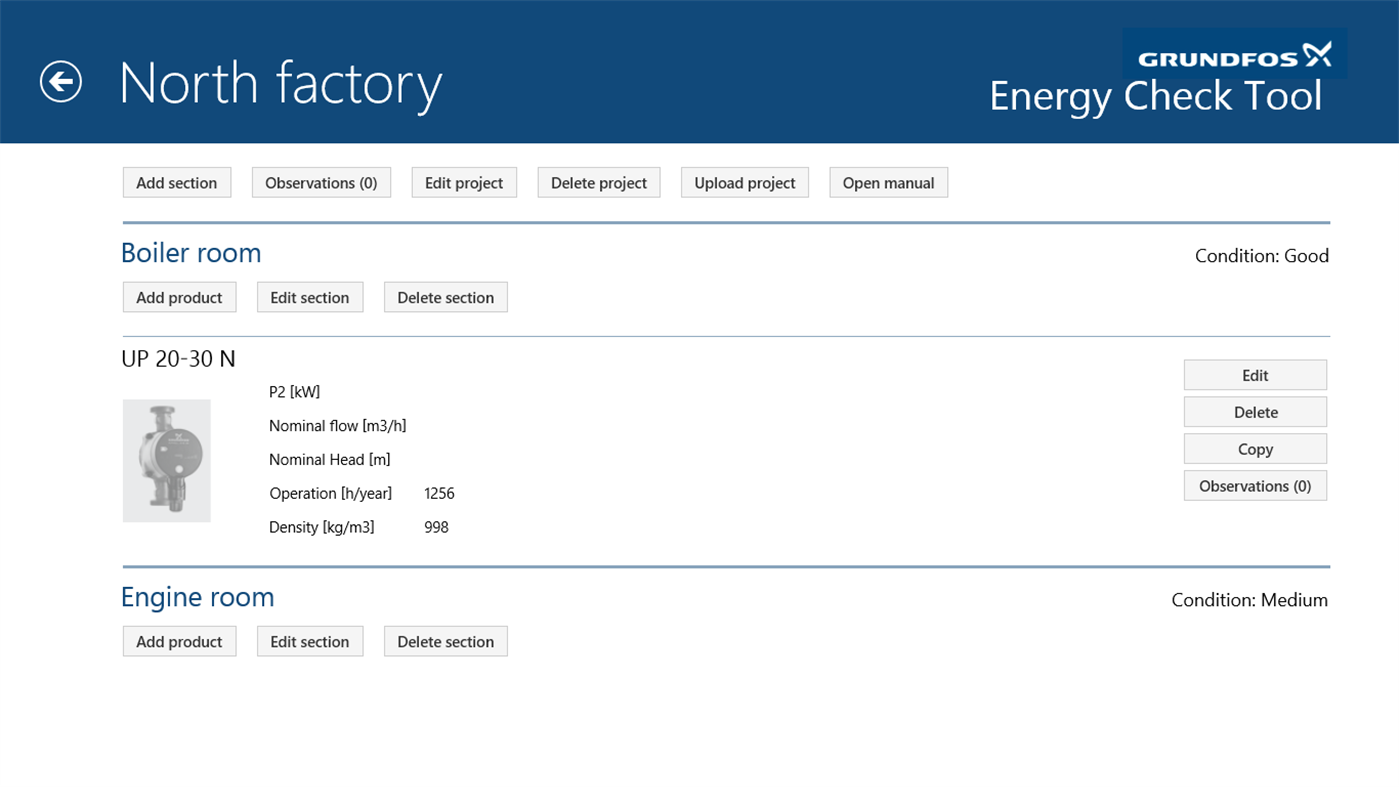 #2. Corporate Energy Check Tool (Windows) By: Grundfos Holding A/S