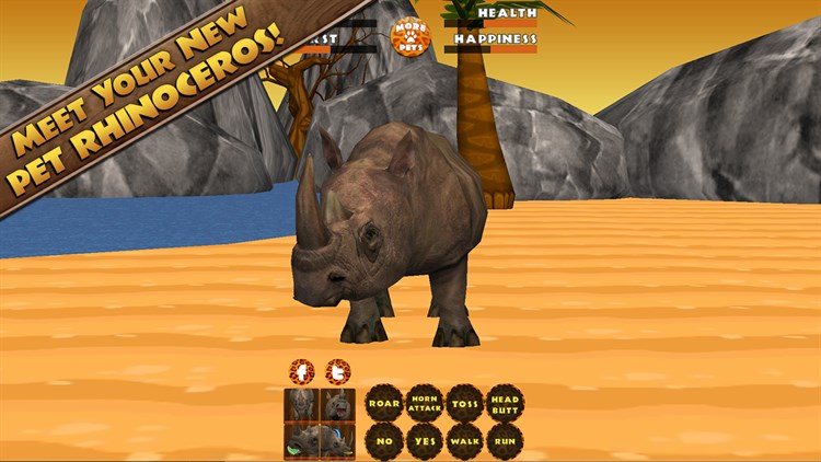 Virtual Pet Rhinoceros - PC - (Windows)