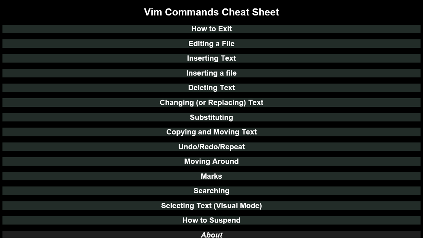 #2. Vim Cheat Sheet (Windows) 由: anjelo
