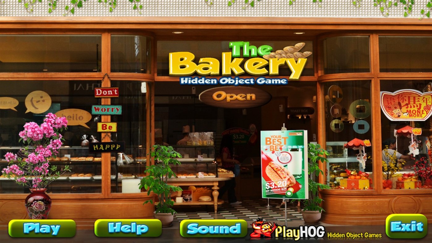 #1. The Bakery - Hidden Object Game (Windows) By: BlueArtStudios