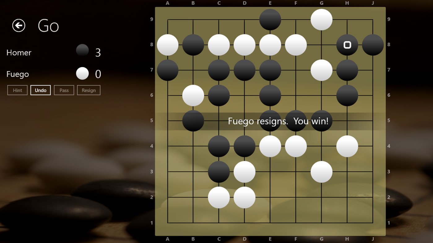 #2. The Game of Go (Windows) Podle: Chris Bordeman