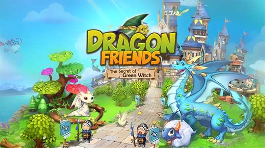 Dragon Friends : Green Witch screenshot 1
