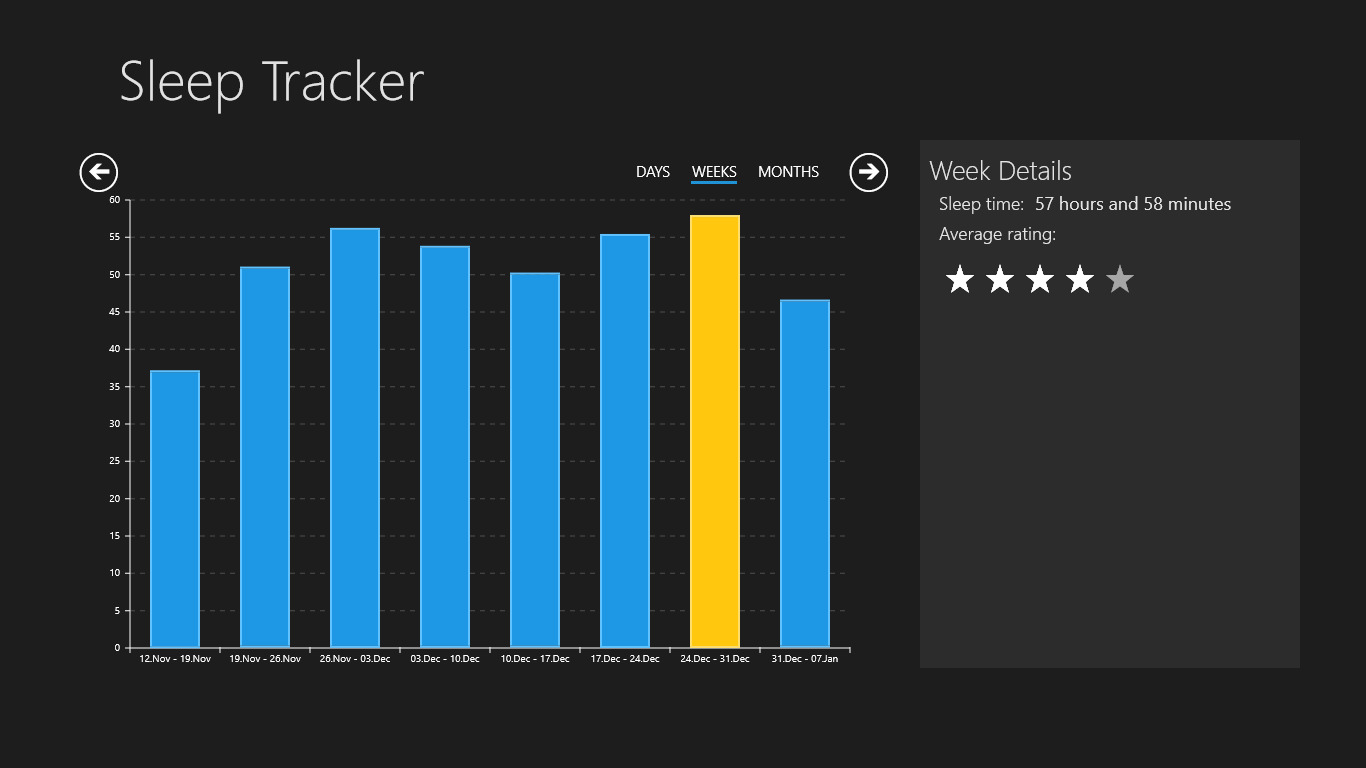 Sleep Tracker screenshot