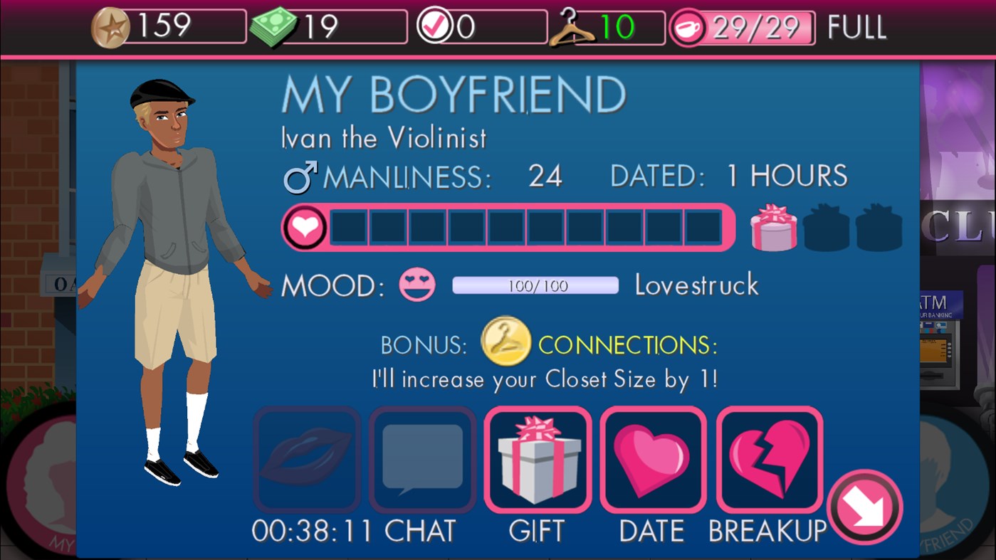 Мой виртуальный парень игра. Your boyfriend game. Игры java от Glu. Your boyfriend game screenshot. Your boyfriend game на андроид