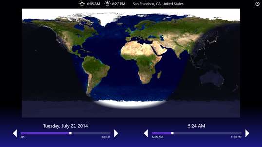 Day / Night Map screenshot 1