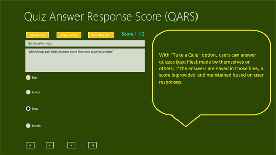 Quiz Answer Response Score screenshot 4