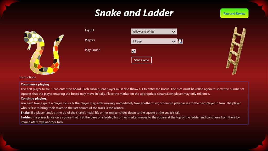 Snake and Ladder Board Game - Aplikace Microsoft