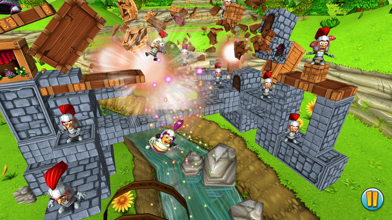 Defeat the enemy and rescue the Princess in this beautiful, 3D fantasy adventure.