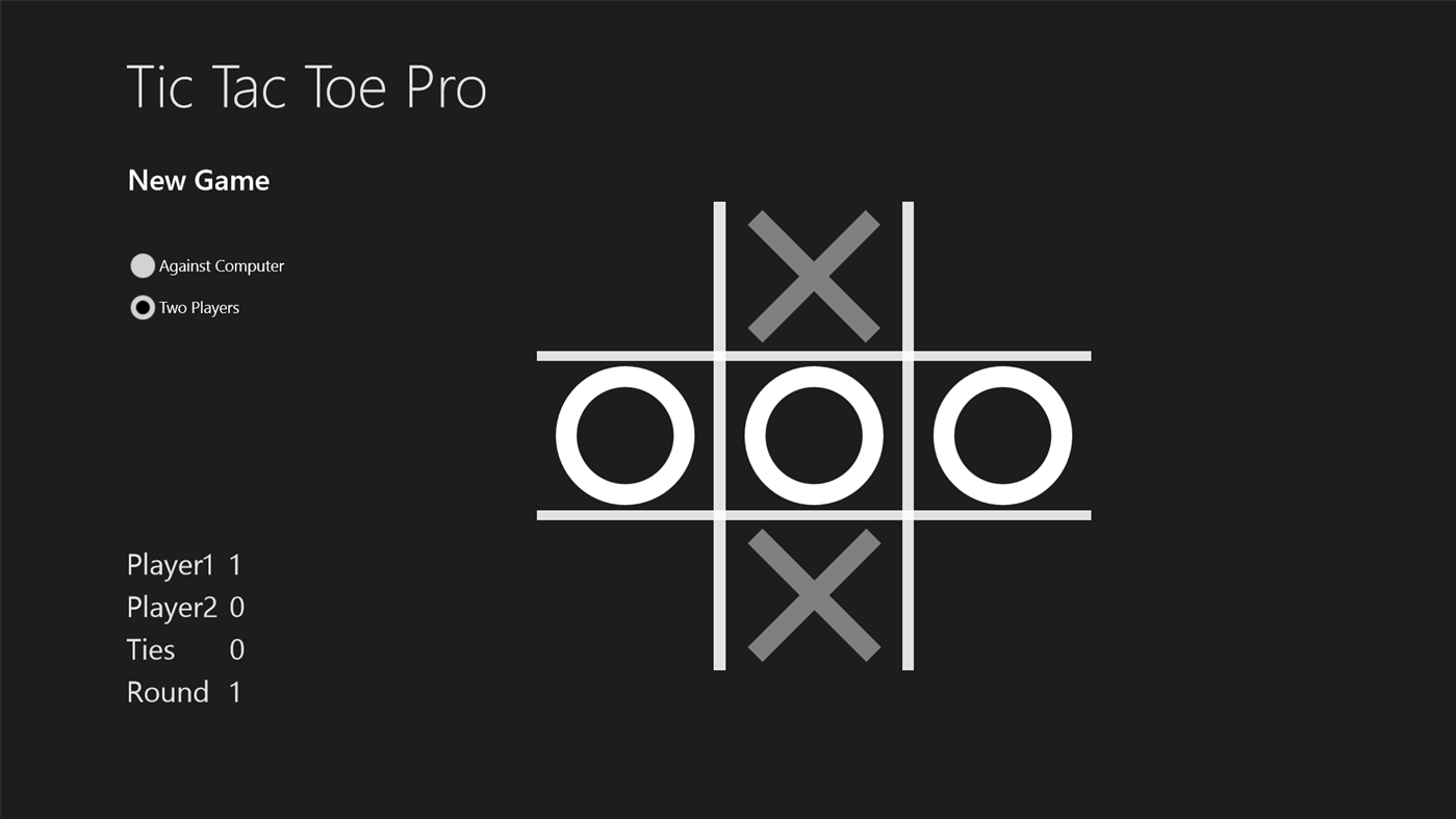 #3. Tic Tac Toe Pro (Windows) Με: Andreas Wilburger