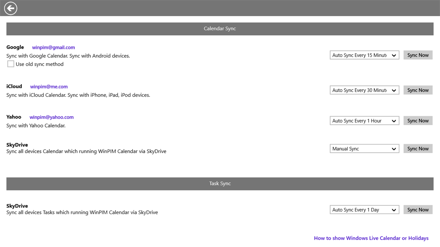#7. WinPIM Calendar (Windows) By: Chengdu YouQiang Software Co.,Ltd.