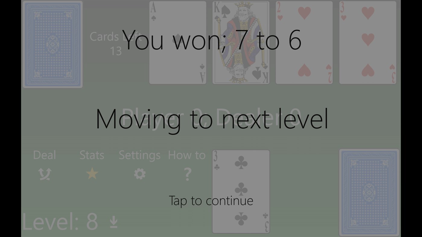 #5. CardGame by WAH (Windows) 由: Bill Holohan