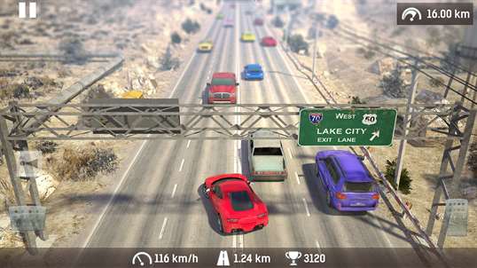 Traffic: Road Racing - Asphalt Street Cars Racer 2 screenshot 8