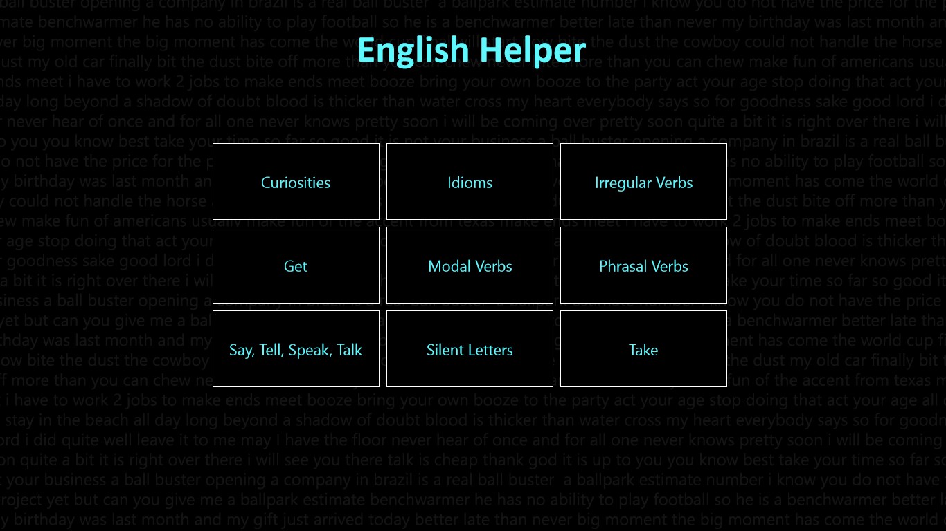 English Helper screenshot
