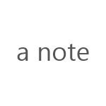 A Note